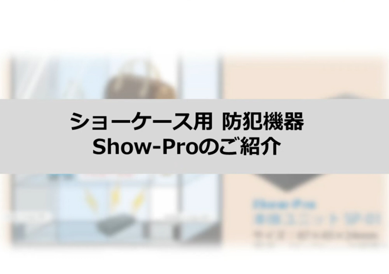 Show-Pro Security Systems for Display Cases